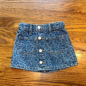 Old Navy Blue Denim Skirt